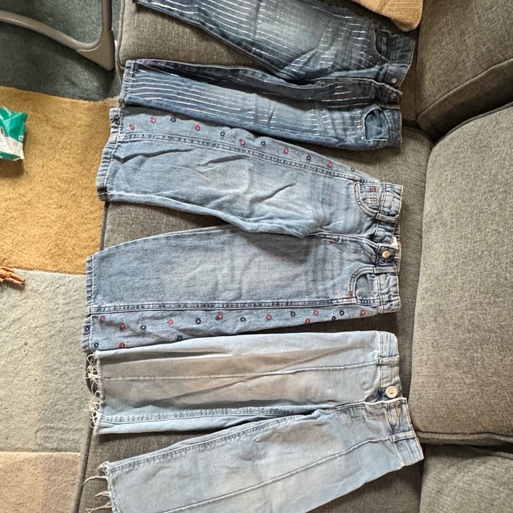 Zara  bundle girls jeans